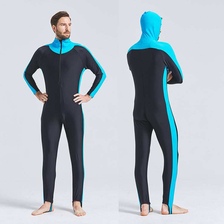 Hooded Wetsuit for Water Sports - Full Body Protection