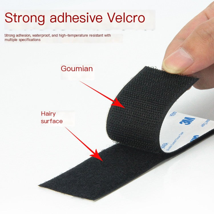 Double-Sided Adhesive Velcro for Window Screens and Sofa