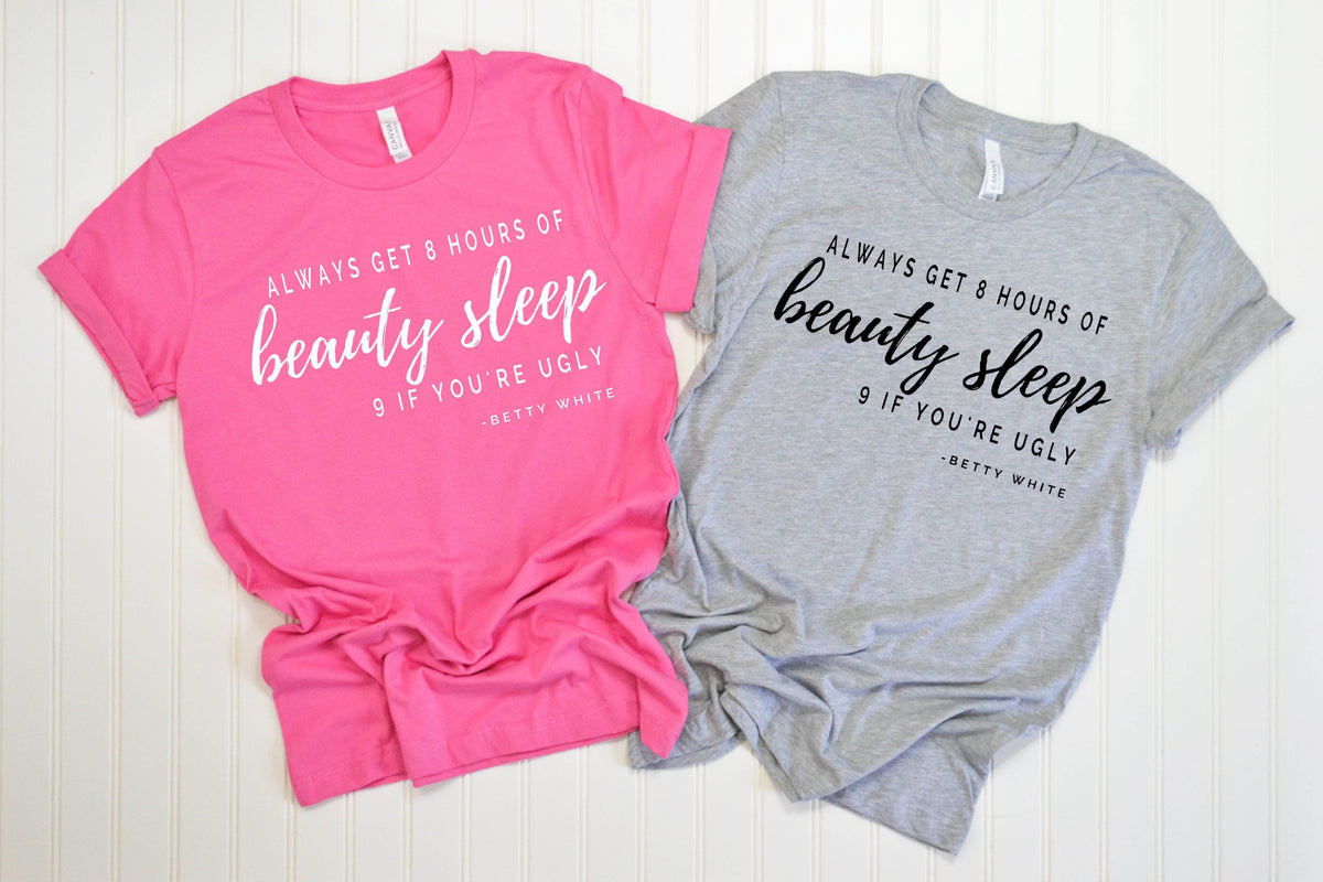 Always Get 8 Hours Of Beauty Sleep 9 If You're Ugly w/ NO MASK - Betty White