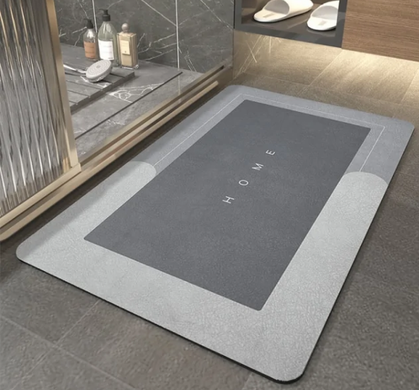 Super Absorbent Rectangle Floor Mat (Single Piece)