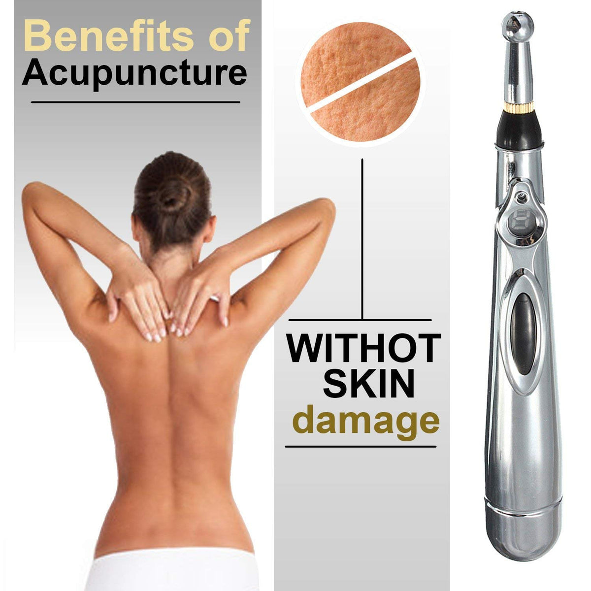 Electric Energy Acupressure Pen