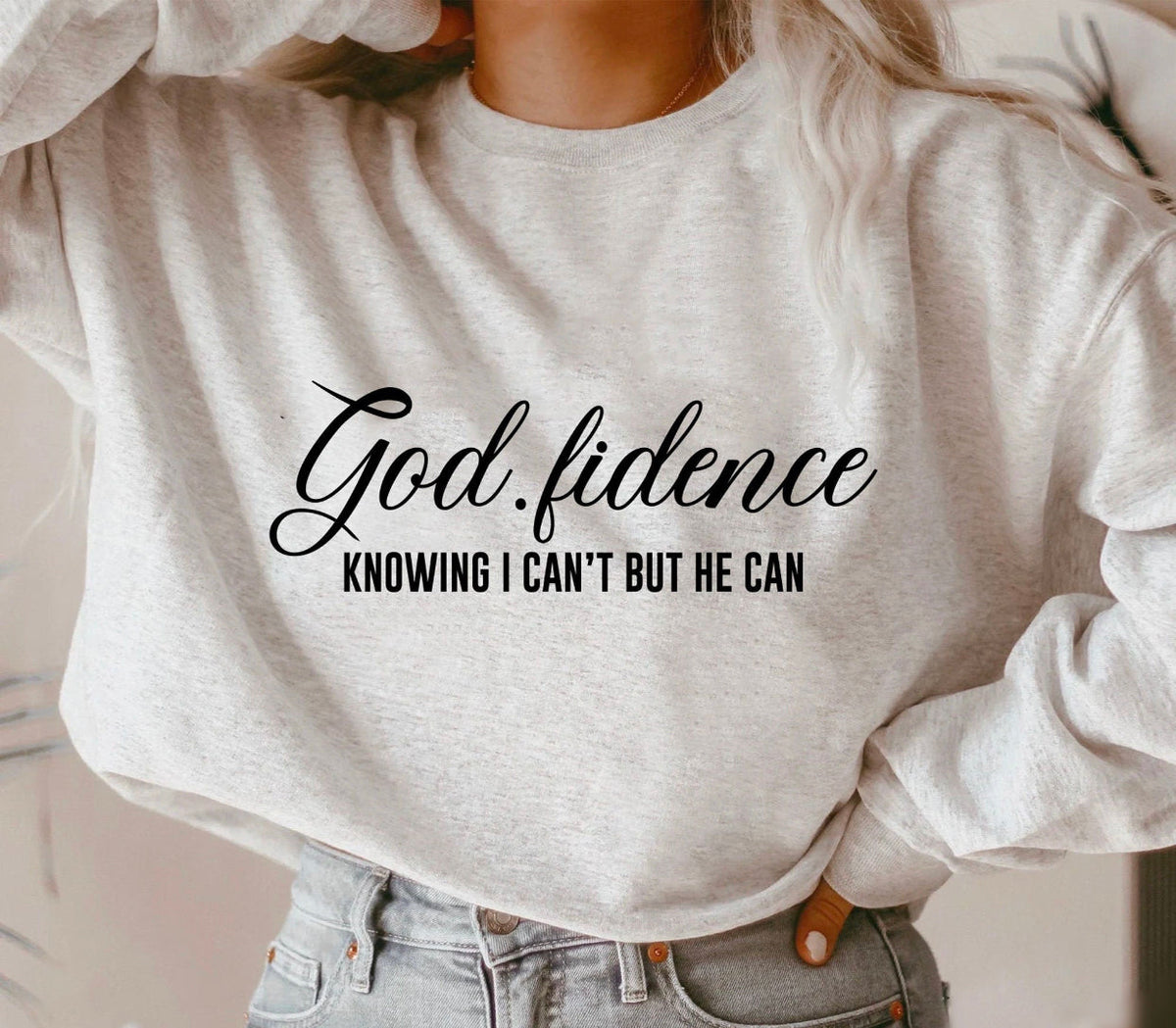 GOD-fidence - Knowing I Can't But He Can - Black Ink