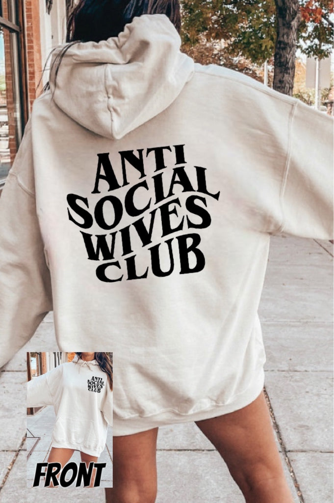 Anti Social WIVES Club - 4 Style Options