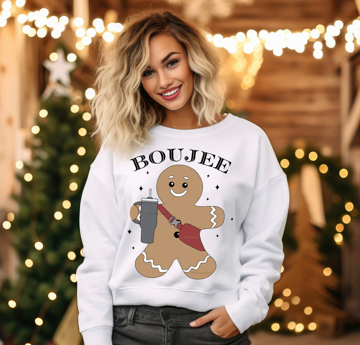 Boujee - Gingerbread Man - Unisex Apparel