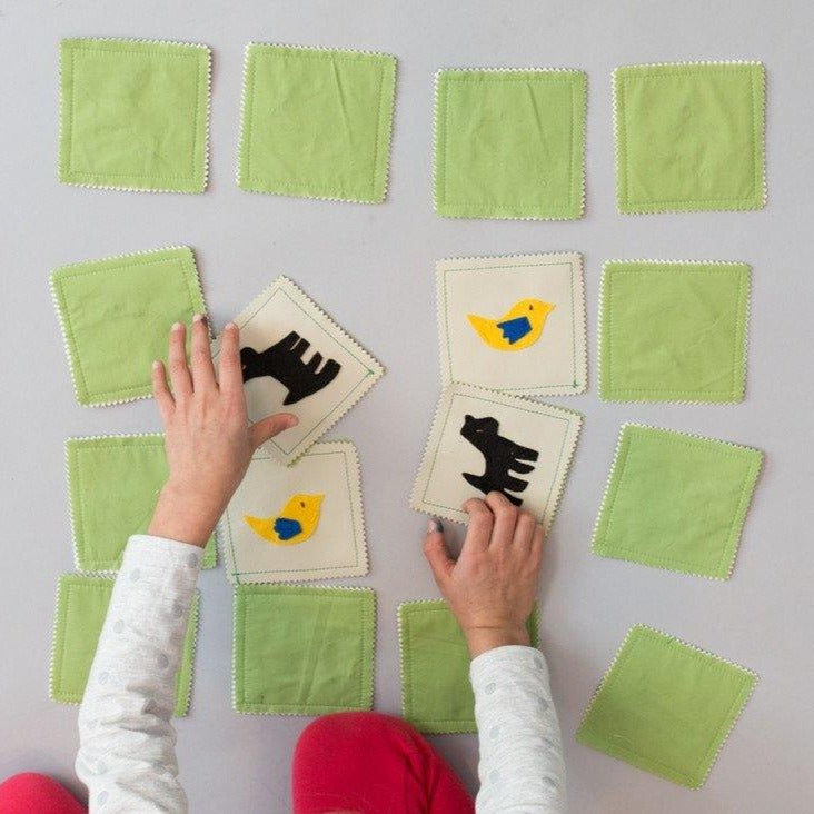 Land Animals Memory Game