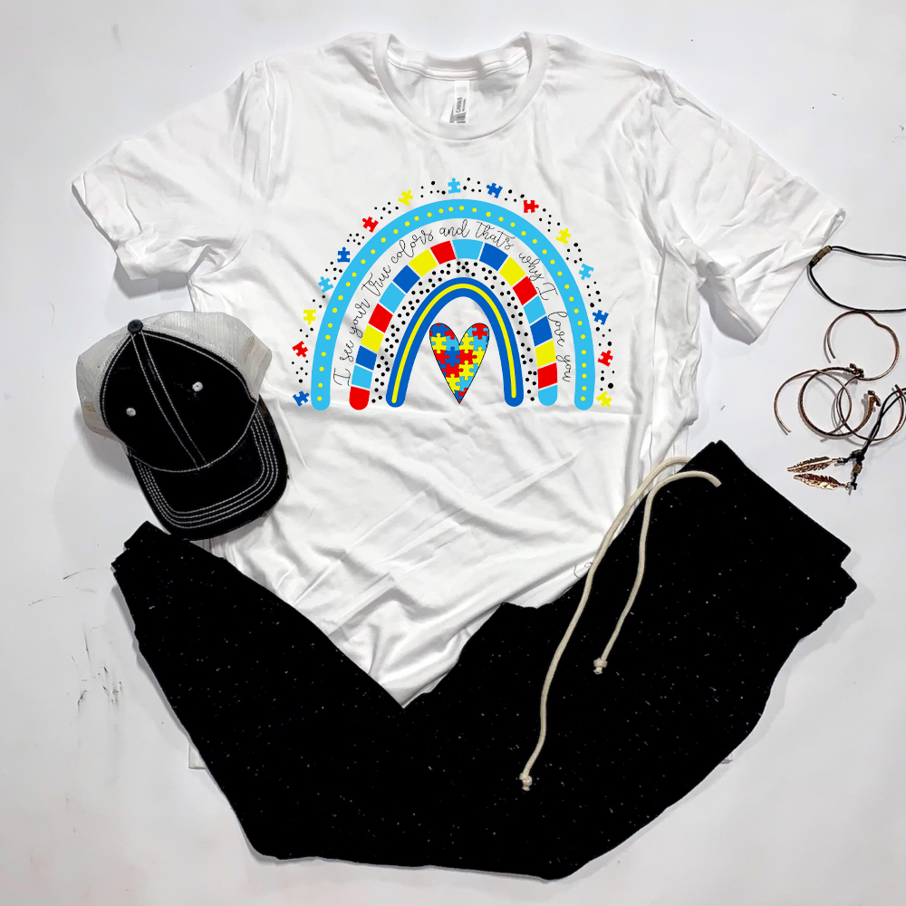 Autism - I See Your True Colors - Rainbow