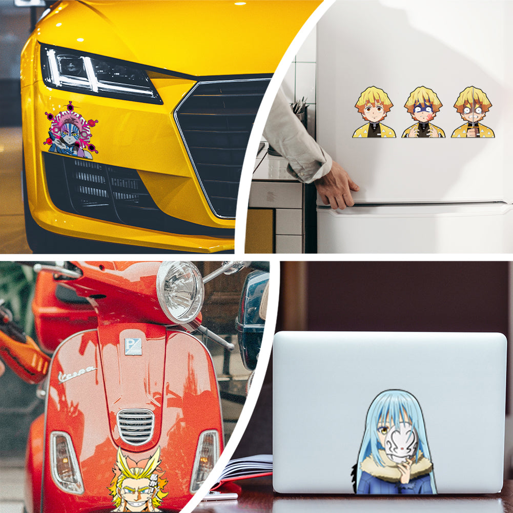 Gojo Jujutsu Kaisen Motion Sticker for Cars and Laptops