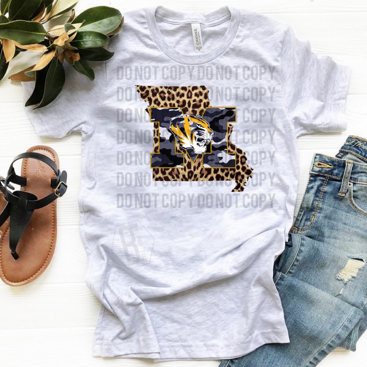 MU Tigers - Missouri Leopard & Black Camo