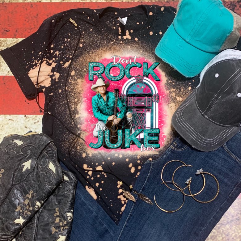 Don't Rock The Juke Box - Alan Jackson - 12 Color Options