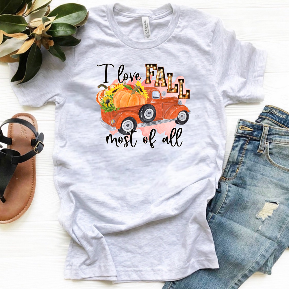 I Love Fall Most of All w/ Old Truck