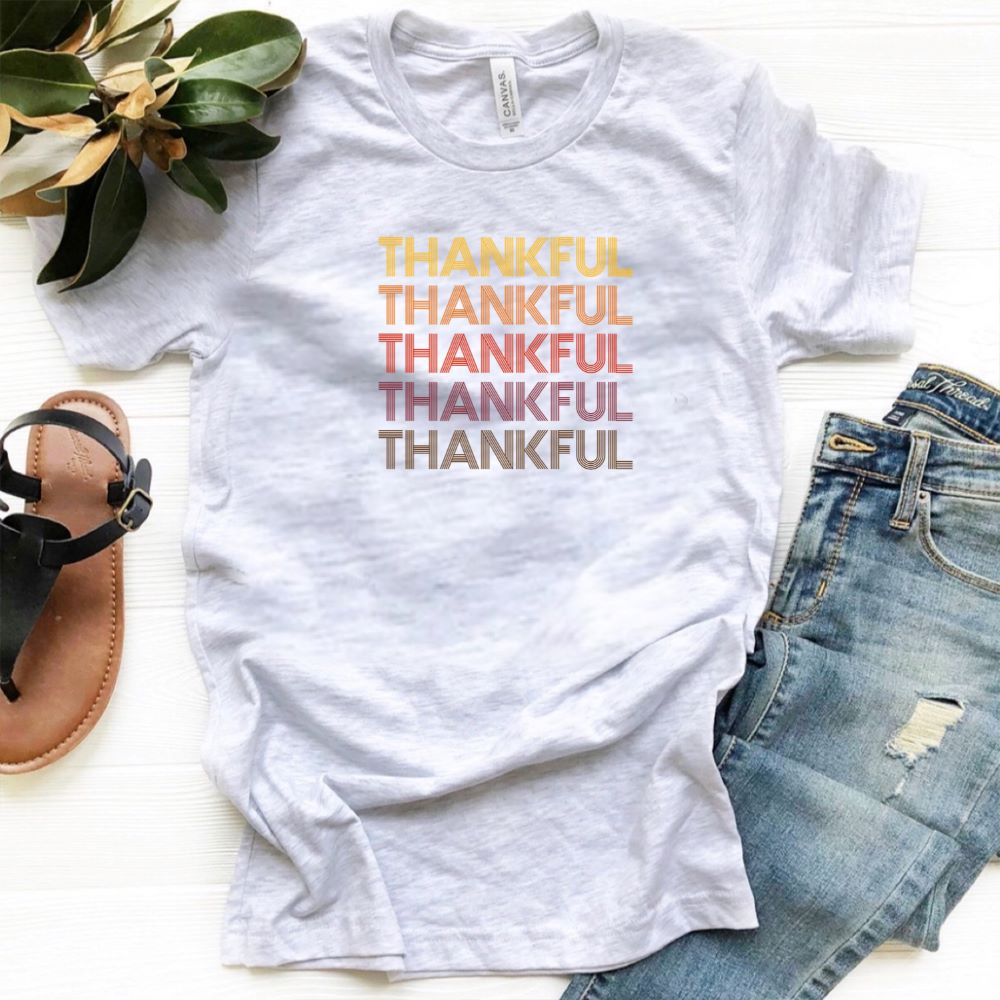 Multi Color Thankful - 5 Color