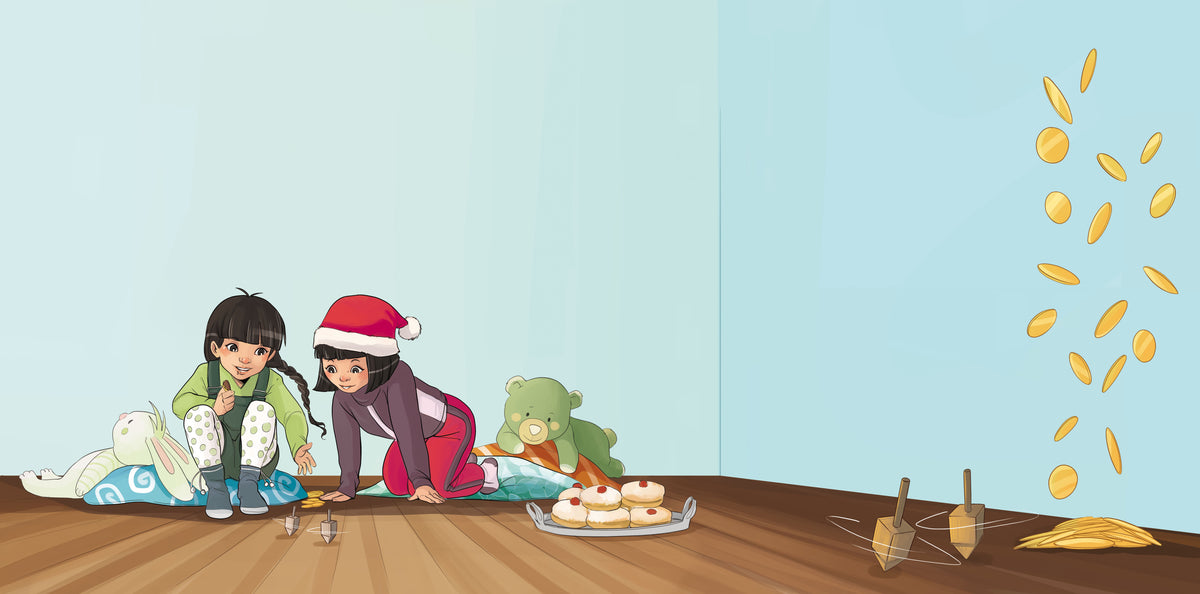 The Magical Tale of the Friendship Dreidel - A Chanukah Tradition