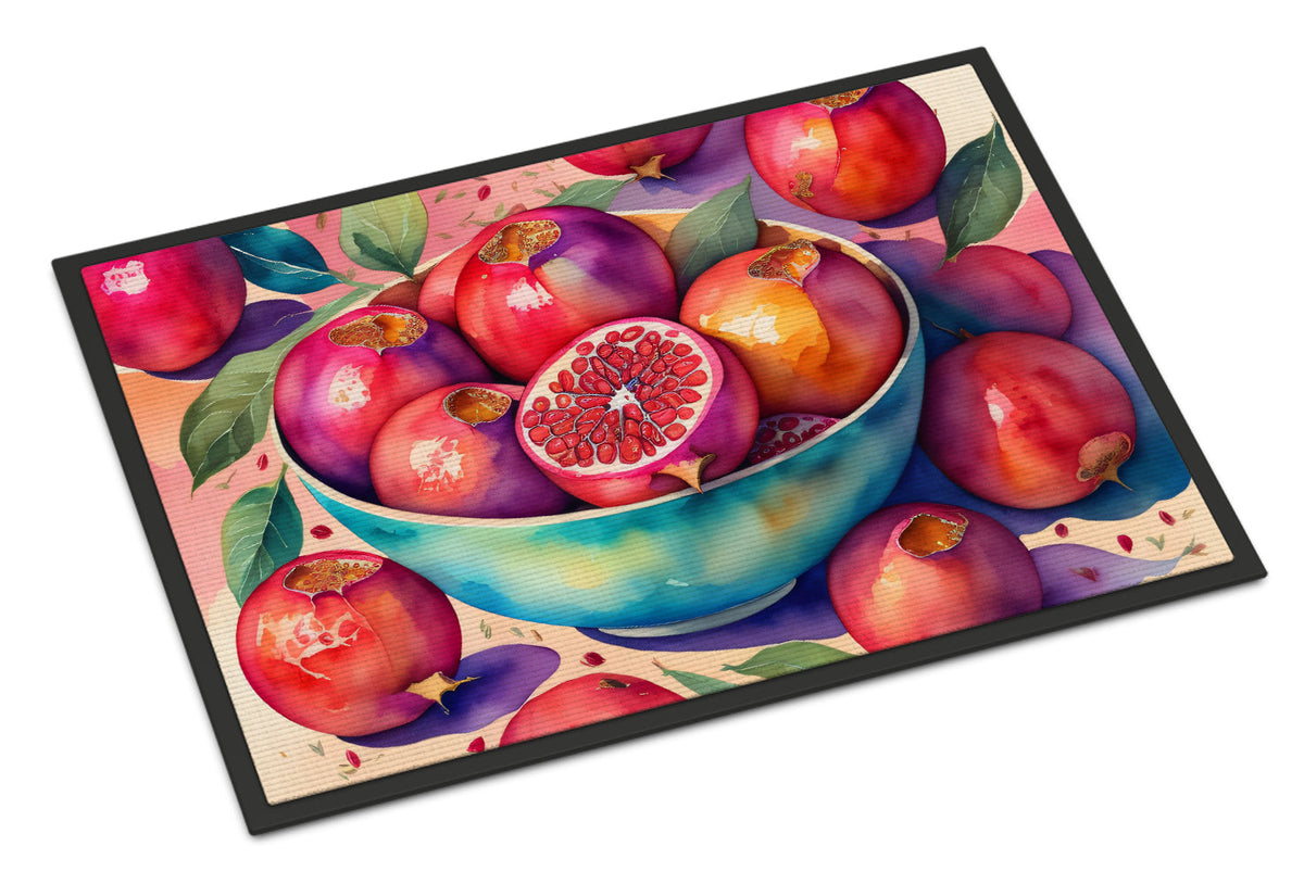 Colorful Pomegranates Doormat