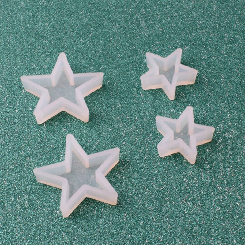 Star Shaped Resin Jewelry Molds and Hairpin Accessories