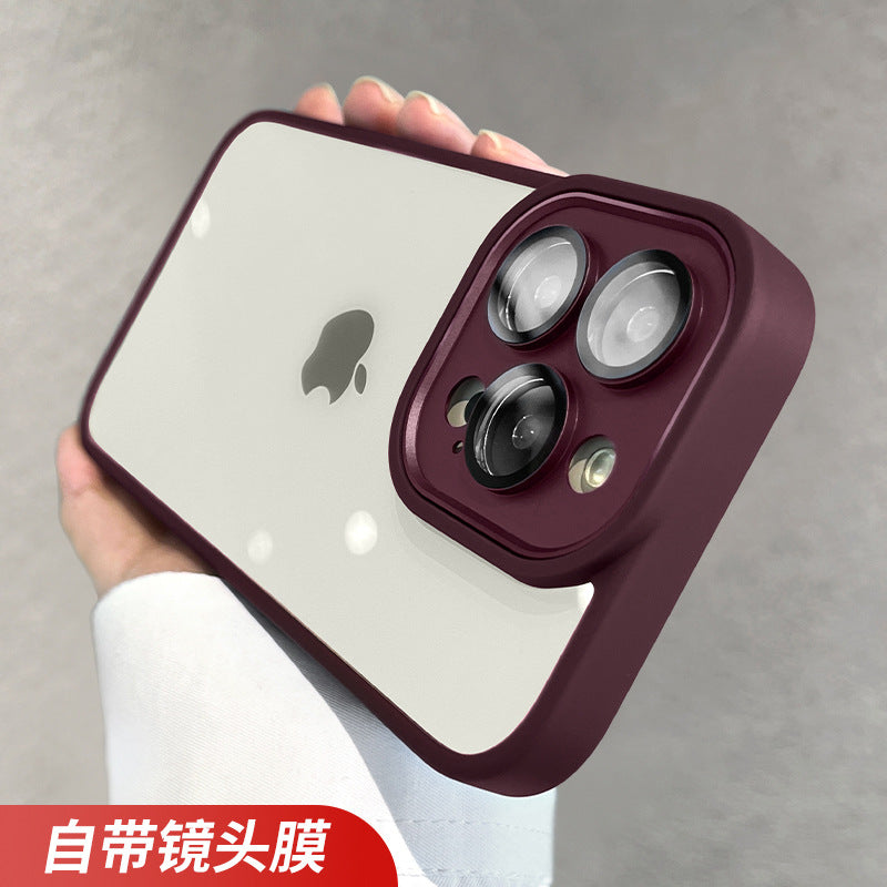 iPhone 15 Case with Lens Protector for iPhone 14/13 Pro Max