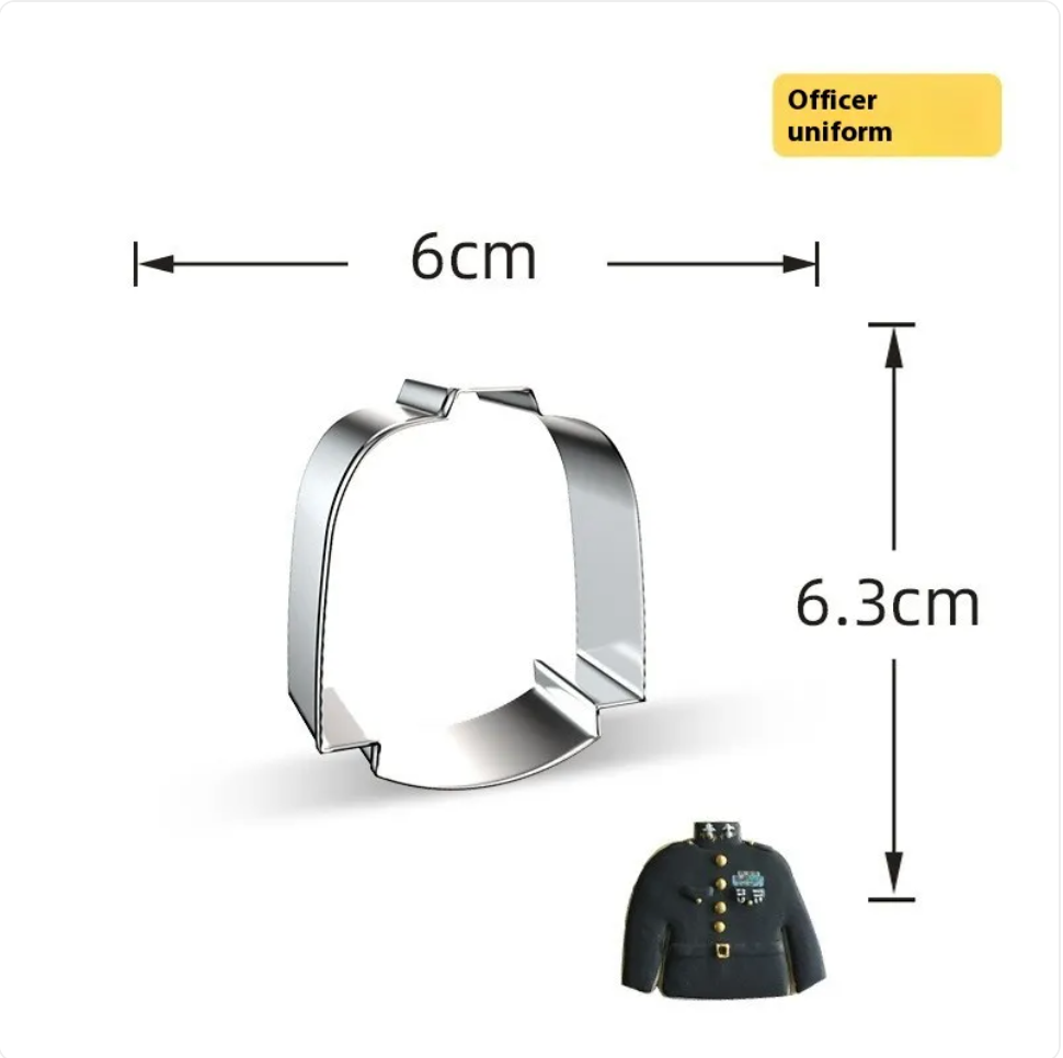 Military Shaped Cookie Cutter