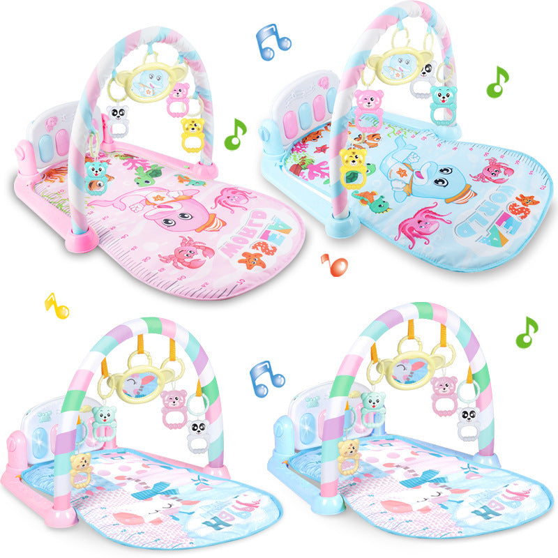 Explosive Baby Pedal Piano Music Fitness Frame Toy