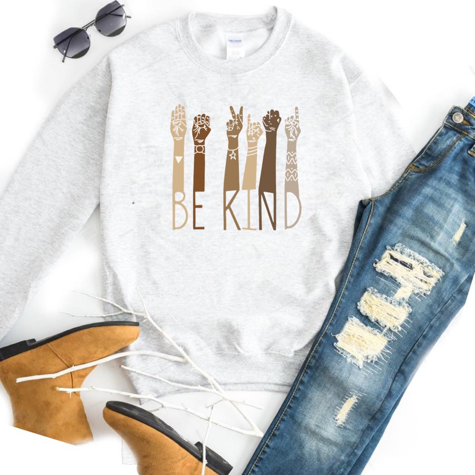 Be Kind - Sign Language - Be Kind to All Races