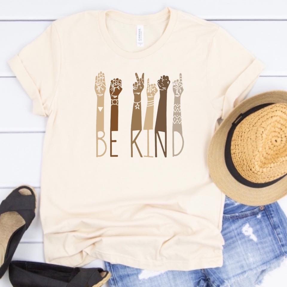 Be Kind - Sign Language - Be Kind to All Races