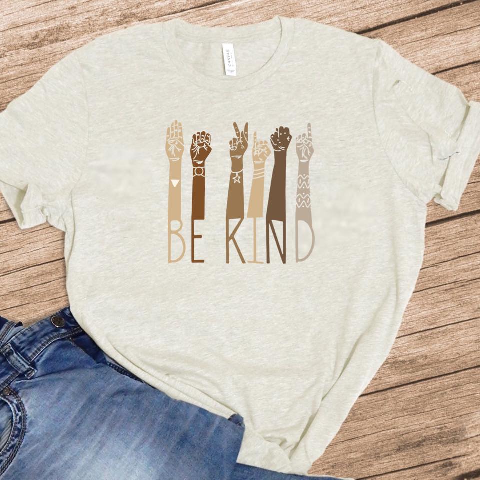 Be Kind - Sign Language - Be Kind to All Races