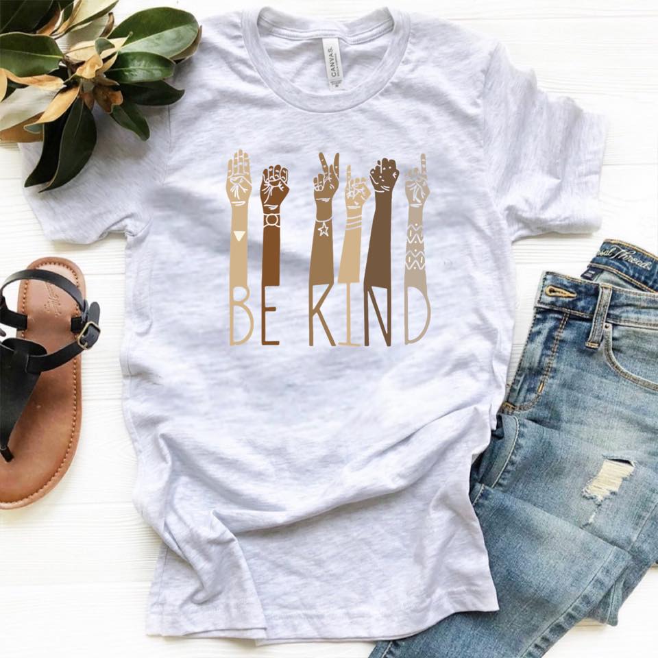 Be Kind - Sign Language - Be Kind to All Races