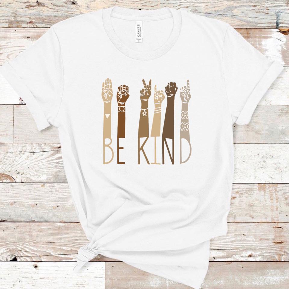 Be Kind - Sign Language - Be Kind to All Races