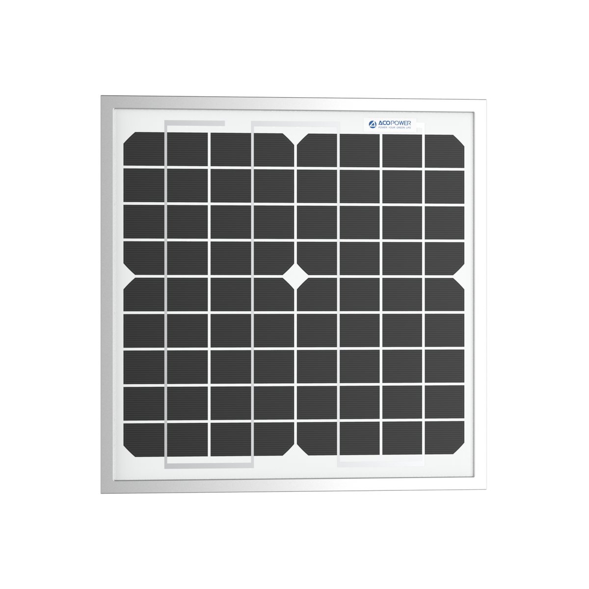 10 Watt 12 Volt Monocrystalline Solar Panel
