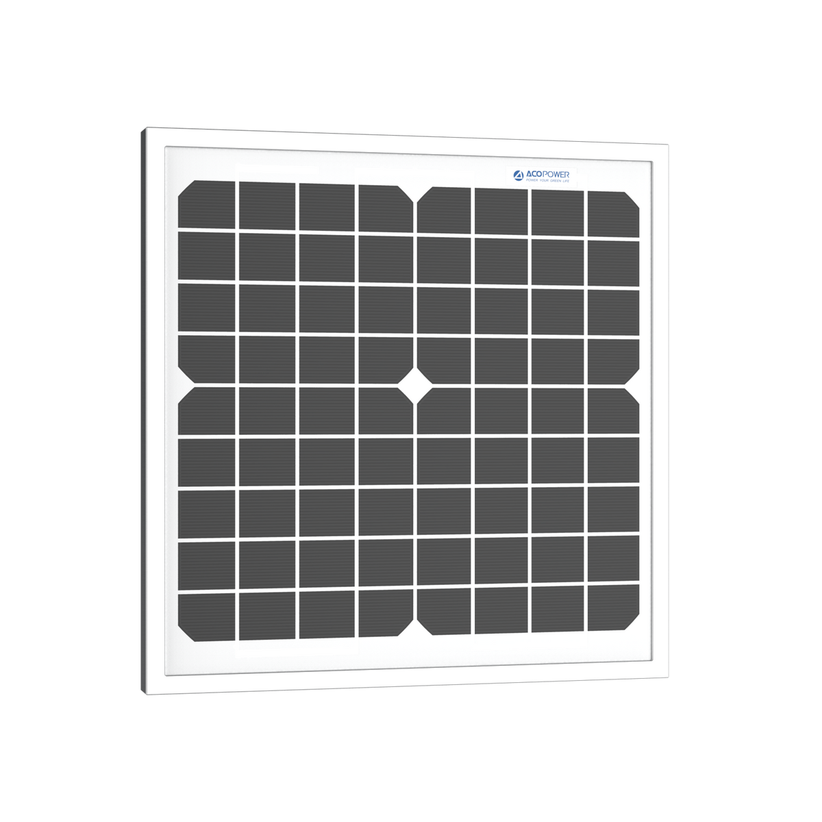 10 Watt 12 Volt Monocrystalline Solar Panel