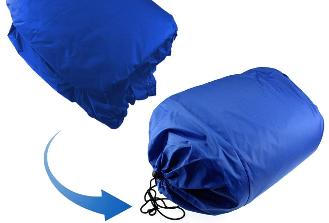 600D Oxford Blue Waterproof Boat Cover for Outdoors