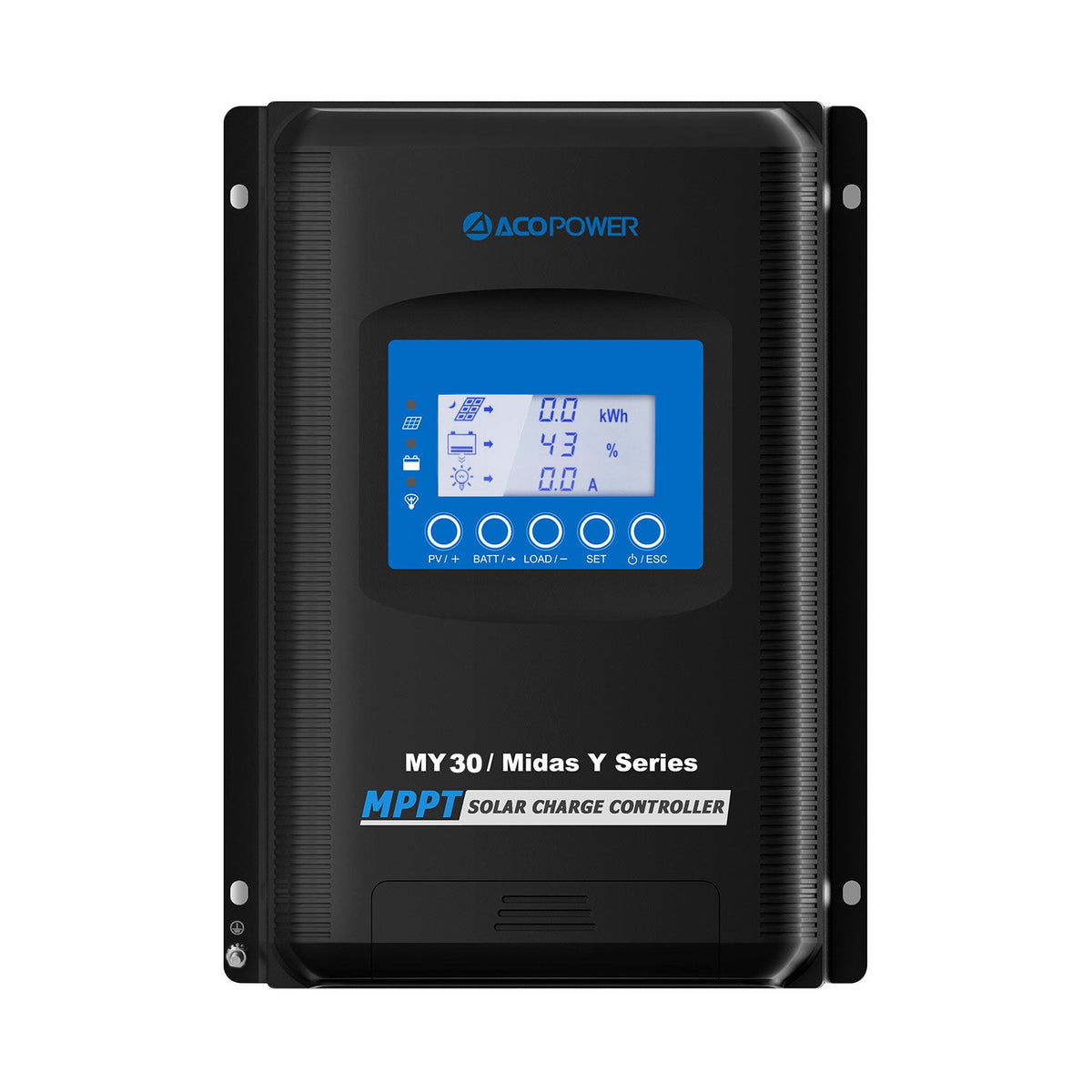 Midas 30 Amp MPPT Solar Charge Controller