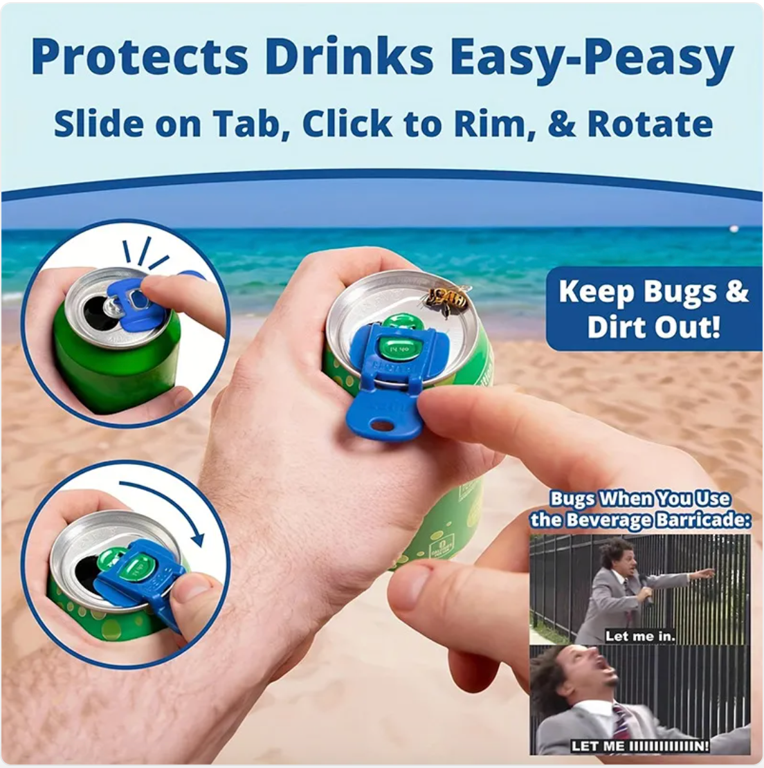 Simple Plastic Can/Bottle Opener