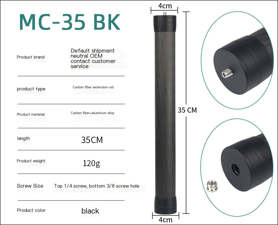 DJI Gimbal Stabilizer Carbon Fiber Extension Rod