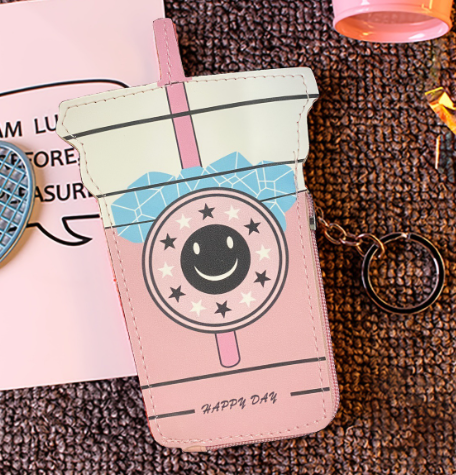Cute Cartoon Coin Purse Wallet for Girls and Women