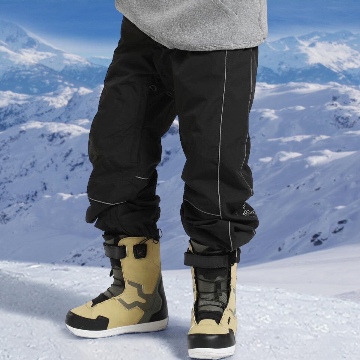 Men's Winter Snowboard Pants - Waterproof & Breathable