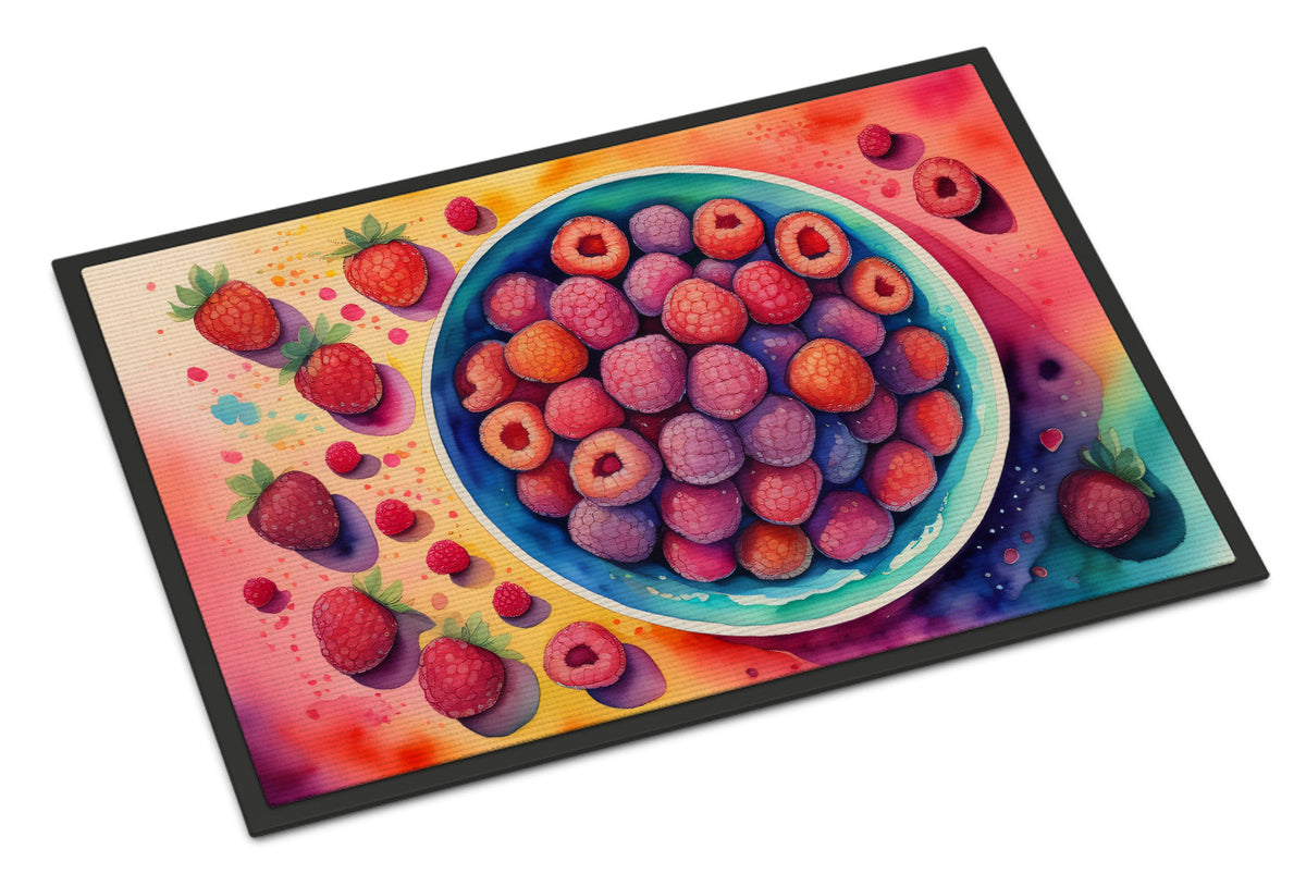 Colorful Raspberries Doormat