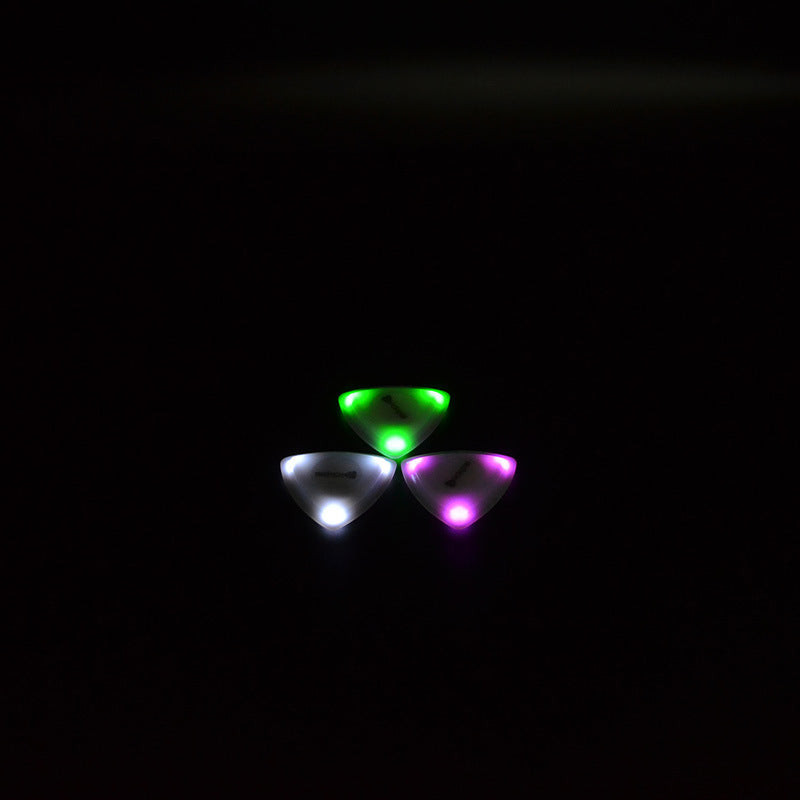 LED Glow Picks with Touch Sensor for Bass Guitar