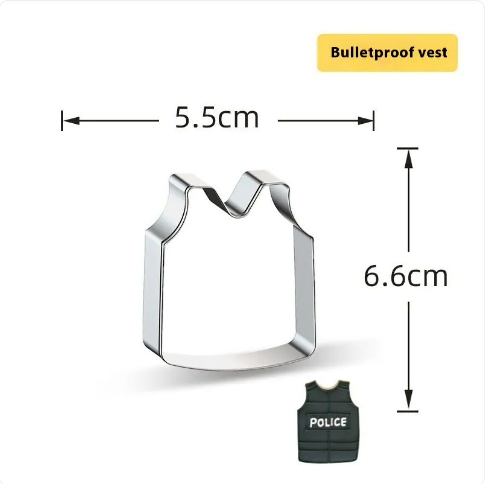 Military Shaped Cookie Cutter