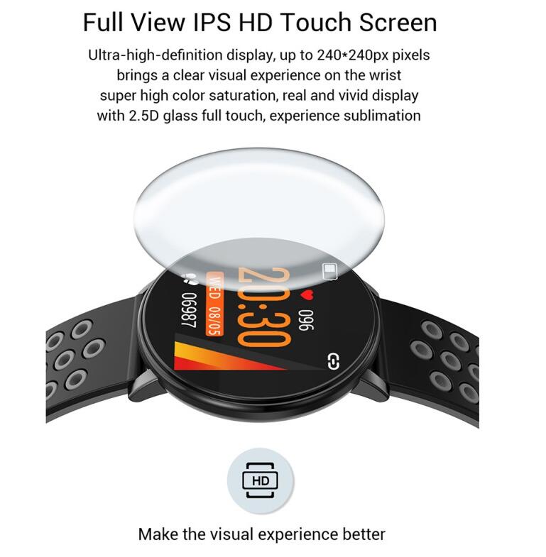 1.3-Inch Color Screen Smart Bracelet with Health Monitor