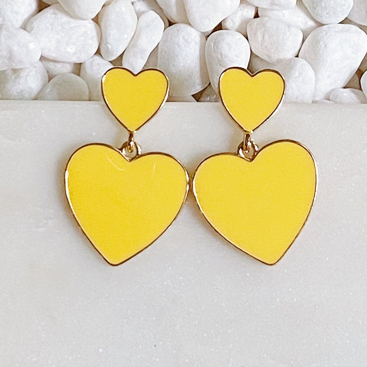 Heart For Game Day Earrings