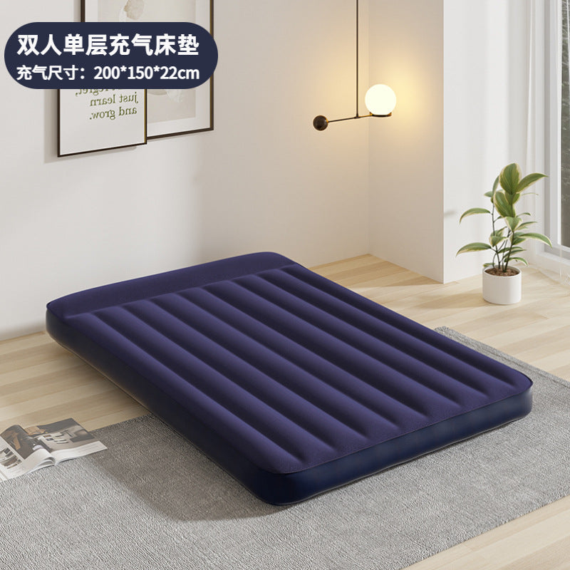 Inflatable PVC Mattress for Outdoor and Home Use