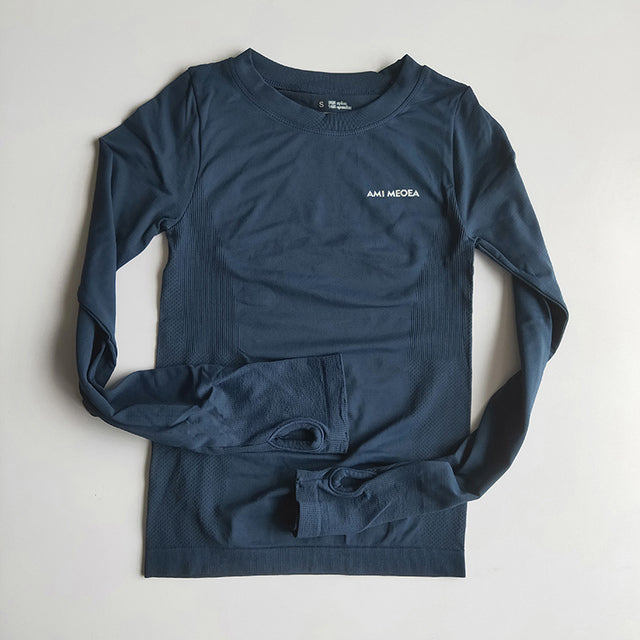 Women's Long Sleeve Yoga Fitness Tops