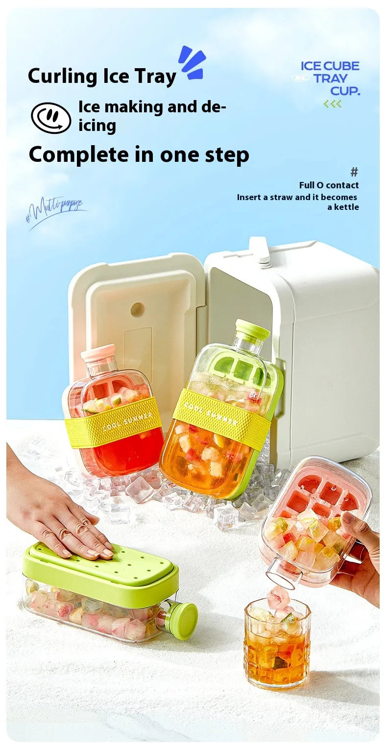 Portable One-Click Molding Cooling Cup