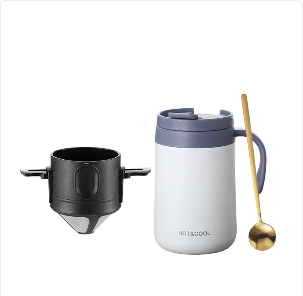 Stainless Steel Reusable Coffee Filter Cup