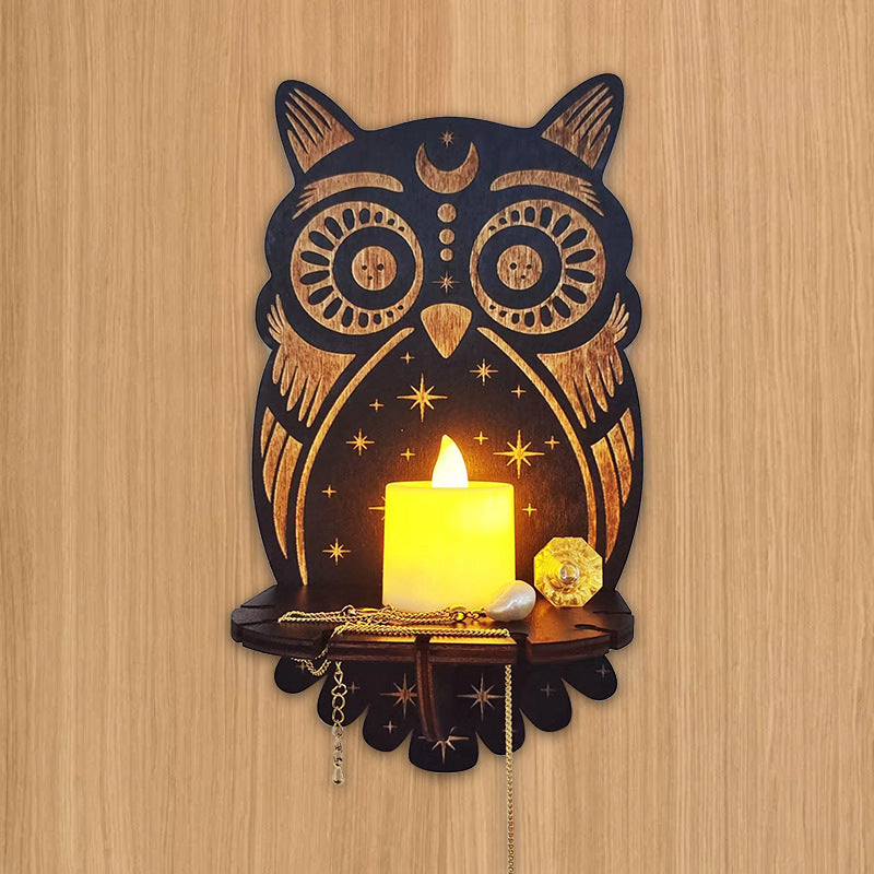 Wooden Craft Animal Carvings for Home Decor (Wholesale)