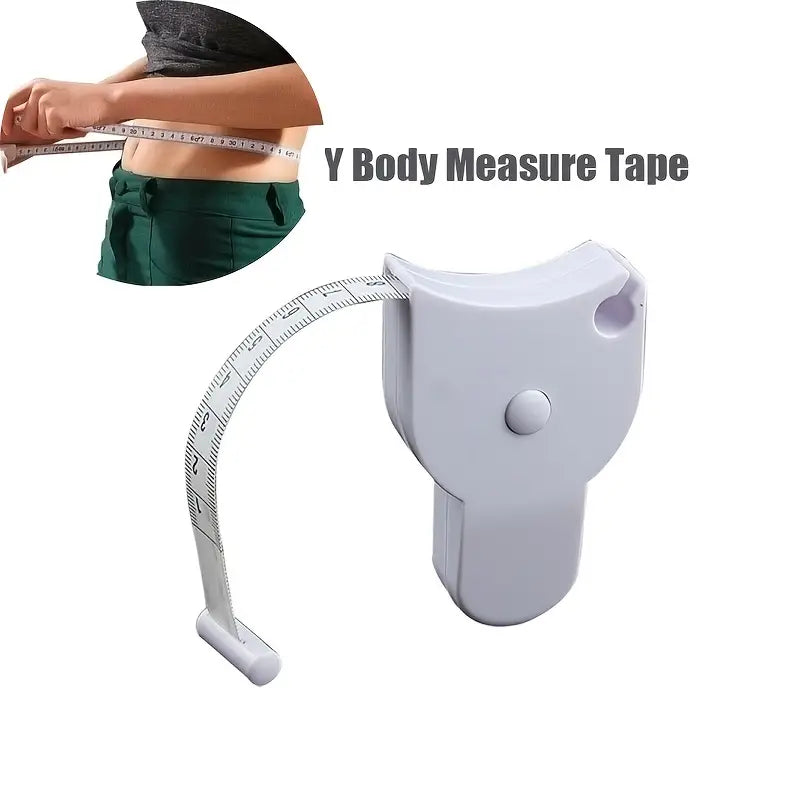 Portable BMI Measurement Tool with Waist Ruler & Torch