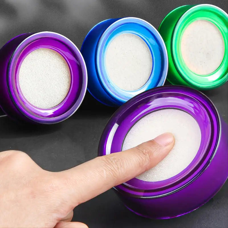 Round Wet Hand Device for Counting Money and Cash Register