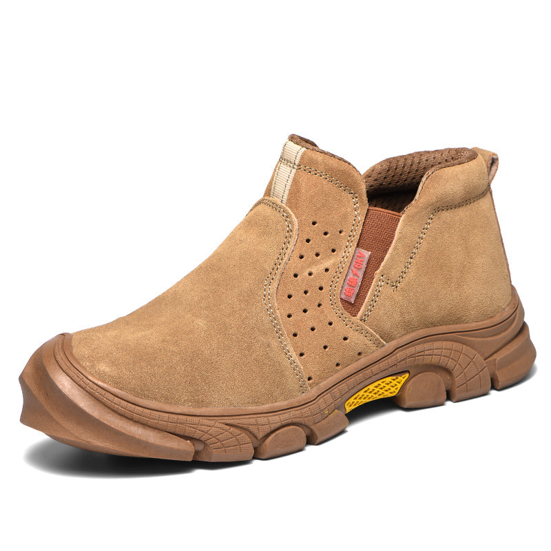 Insulated Cowhide Safety Shoes for Welding and Electrical Work