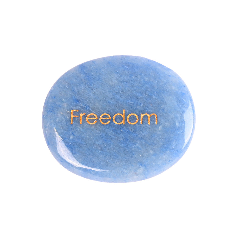 Wholesale Natural Crystal Oval Shaped Gemstone Slabs