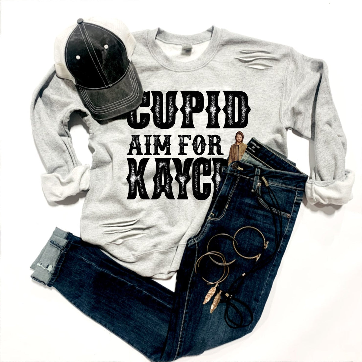 Cupid Aim For KAYCE and/or Yellow Y Joggers
