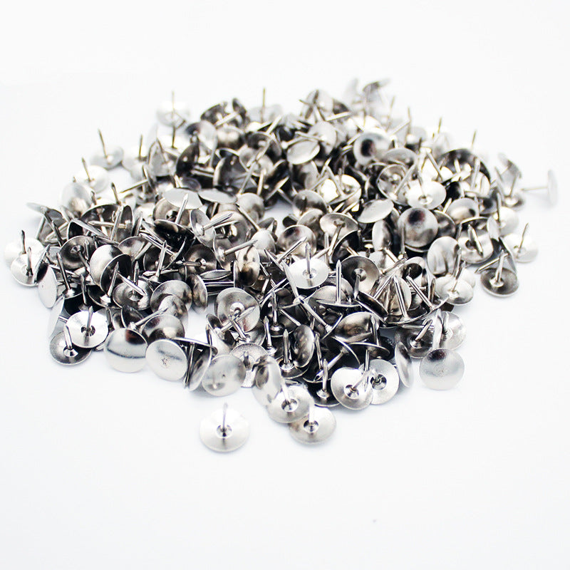 400-Piece Metal Push Pins in Gold and Silver